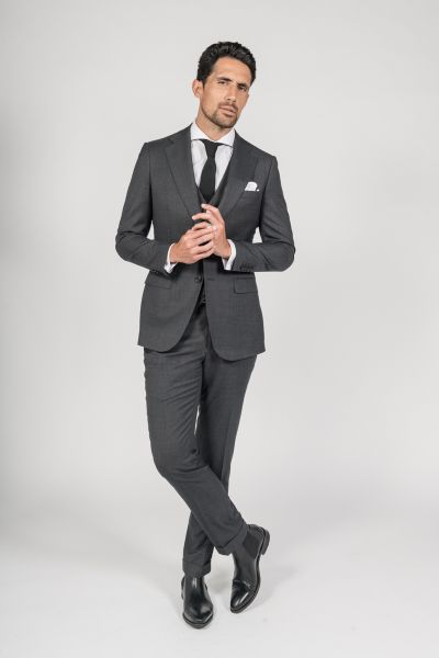 Costume gris anthracite